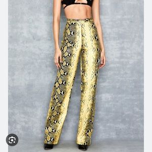 FauxSnake Pants